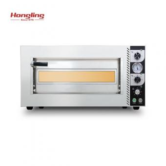 Horno para pizza de una sola plataforma, horno para pizza comercial, equipo de panadería para pizza
        