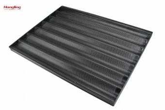 Bandeja para hornear, molde para baguette, molde para pan