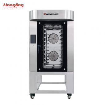 horno de convección rotatorio, horno eléctrico para panadería,