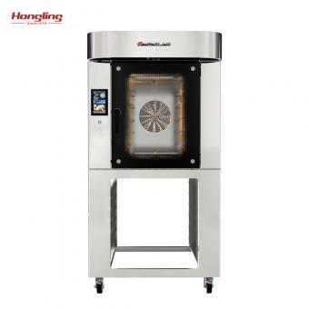 horno de convección rotatorio, horno eléctrico para panadería,