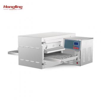 Horno de pizza con cinta transportadora, horno de pizza a gas, horno comercial para hornear pizza