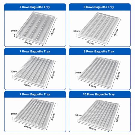 Baking Tray,Baguette Baking Pan,Loaf Pan