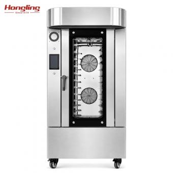 horno de convección rotatorio, horno eléctrico para panadería,