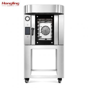 horno de convección rotatorio, horno eléctrico para panadería,