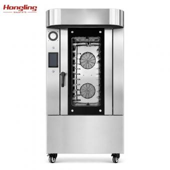 horno de convección rotatorio, horno eléctrico para panadería,