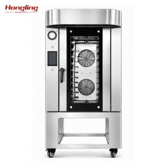 horno de convección rotatorio, horno eléctrico para panadería,